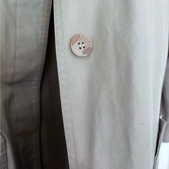 TOWNE LONDON FOG MID TRENCH COAT - Picture 4 of 13